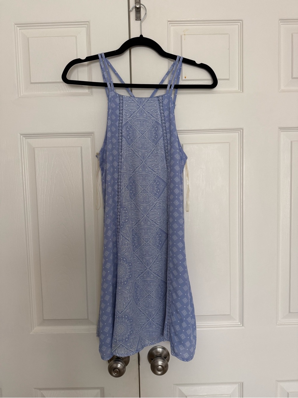 Blue Rain Light Blue Slip Dress